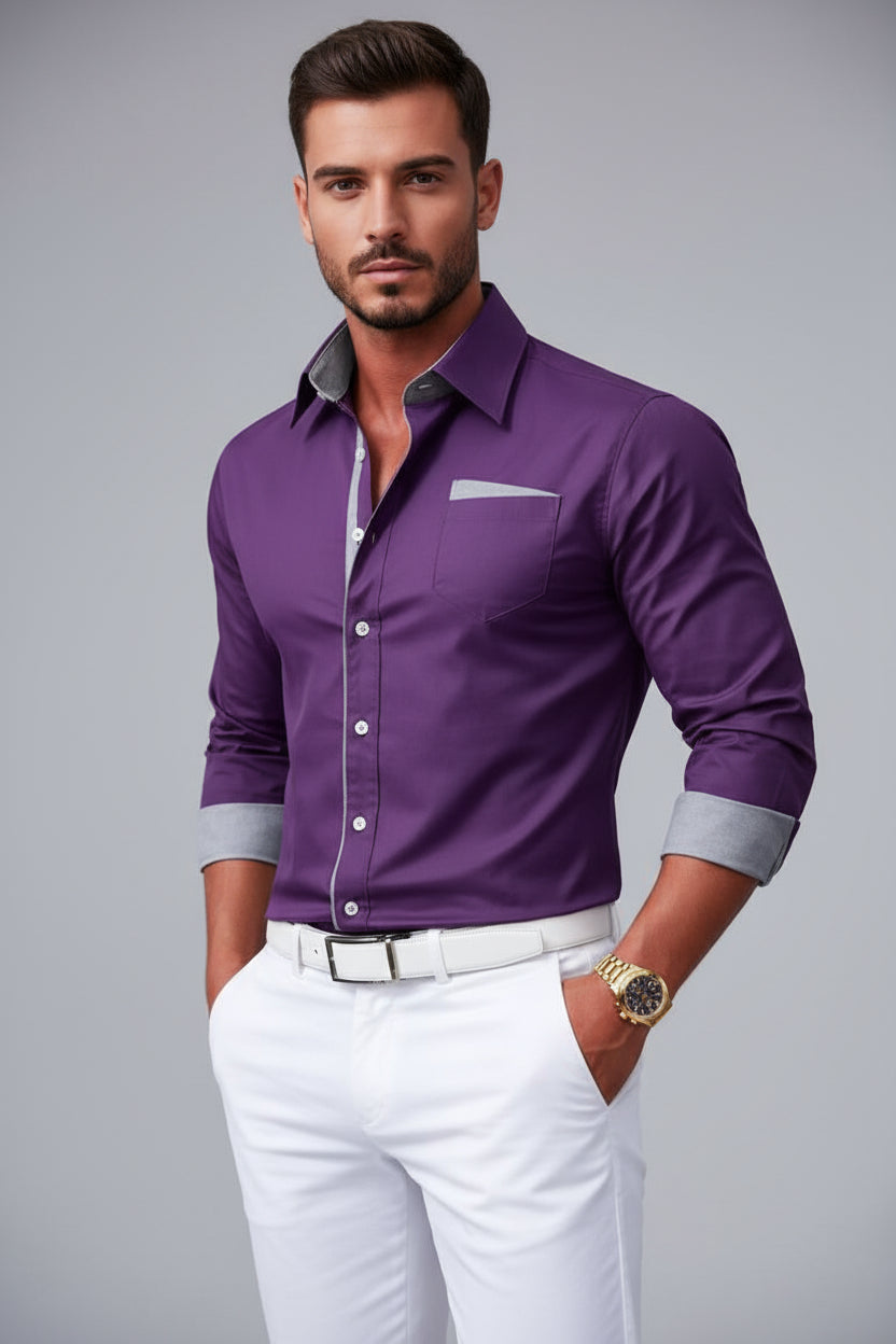 Men's Csual Business  button down