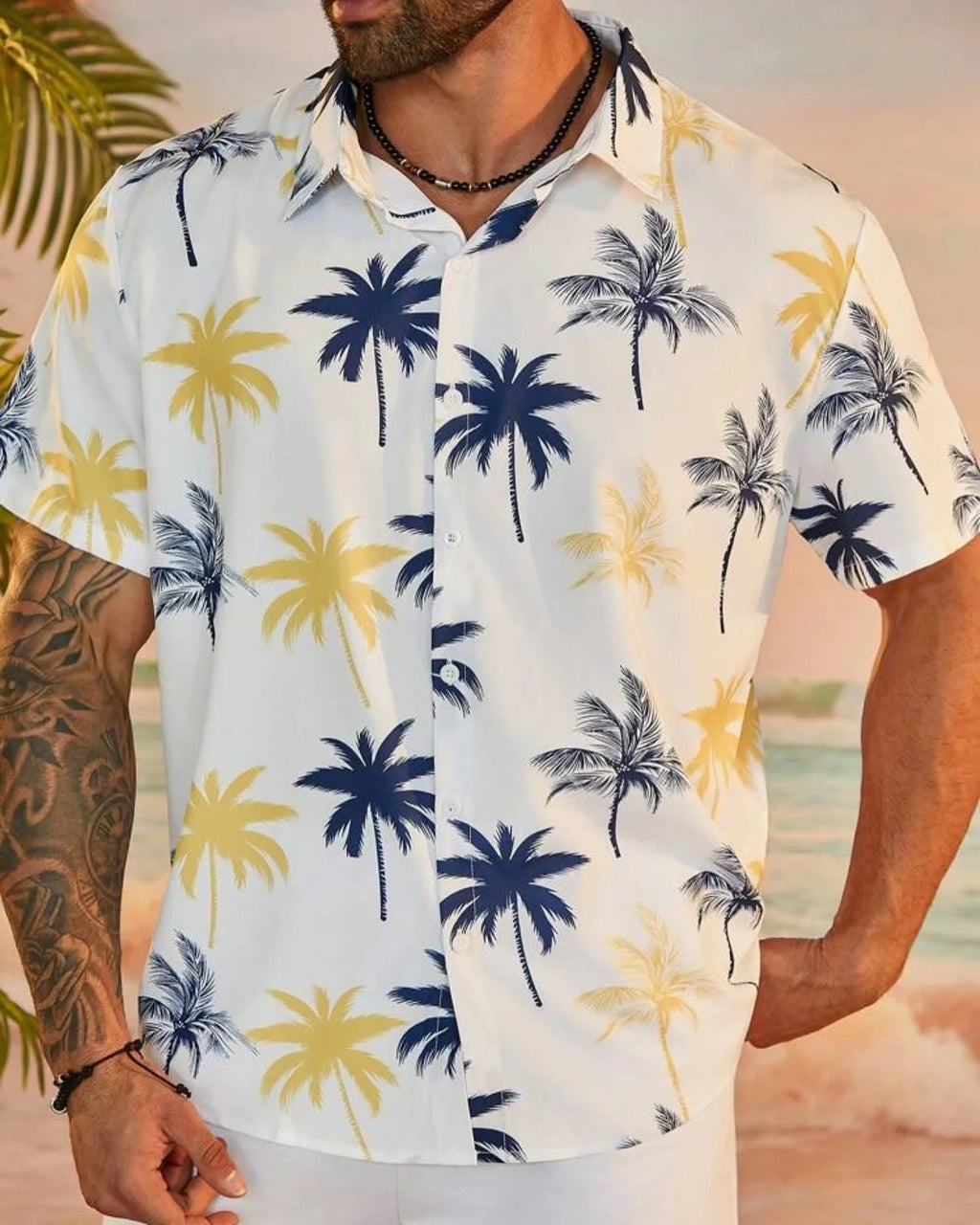 Men's Leaf Aloha