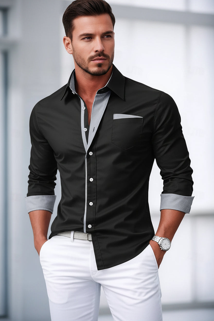 Men's Csual Business  button down